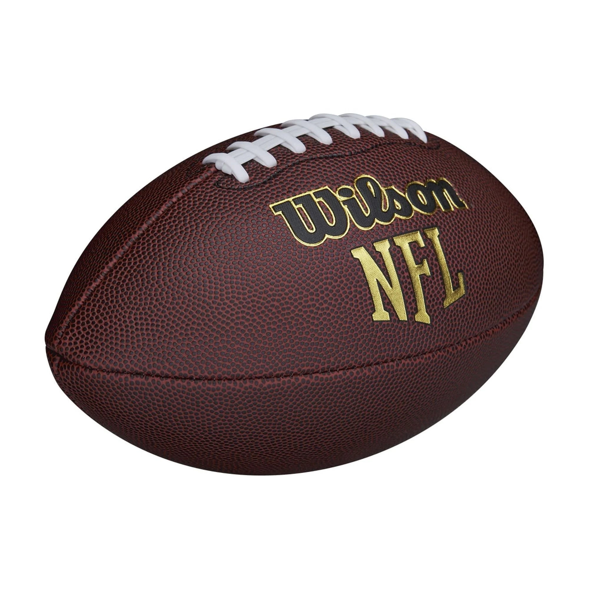 (2 Pack)  NFL Tailgate Time Football with Pump and Tee, Junior Size