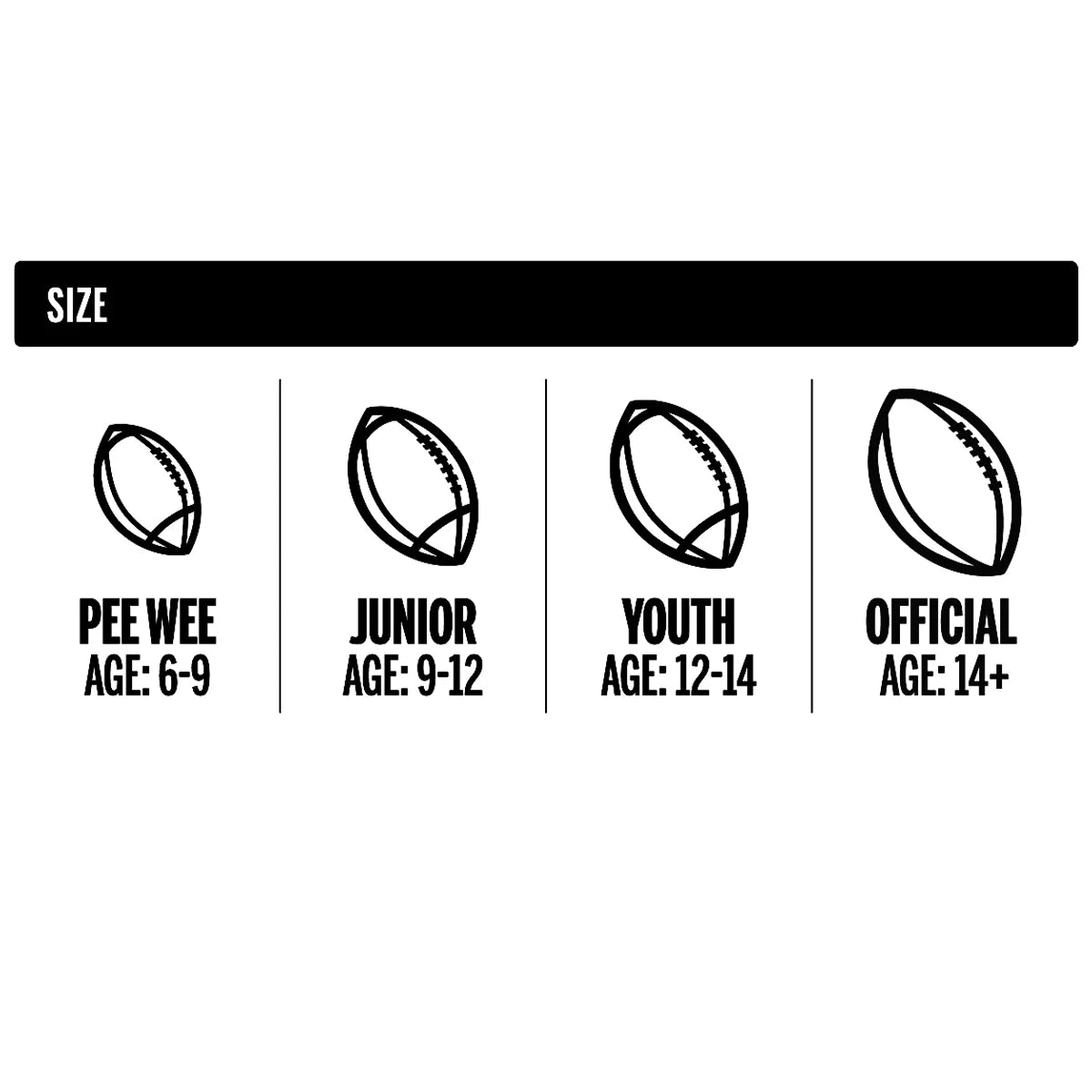 (2 Pack)  NFL Tailgate Time Football with Pump and Tee, Junior Size